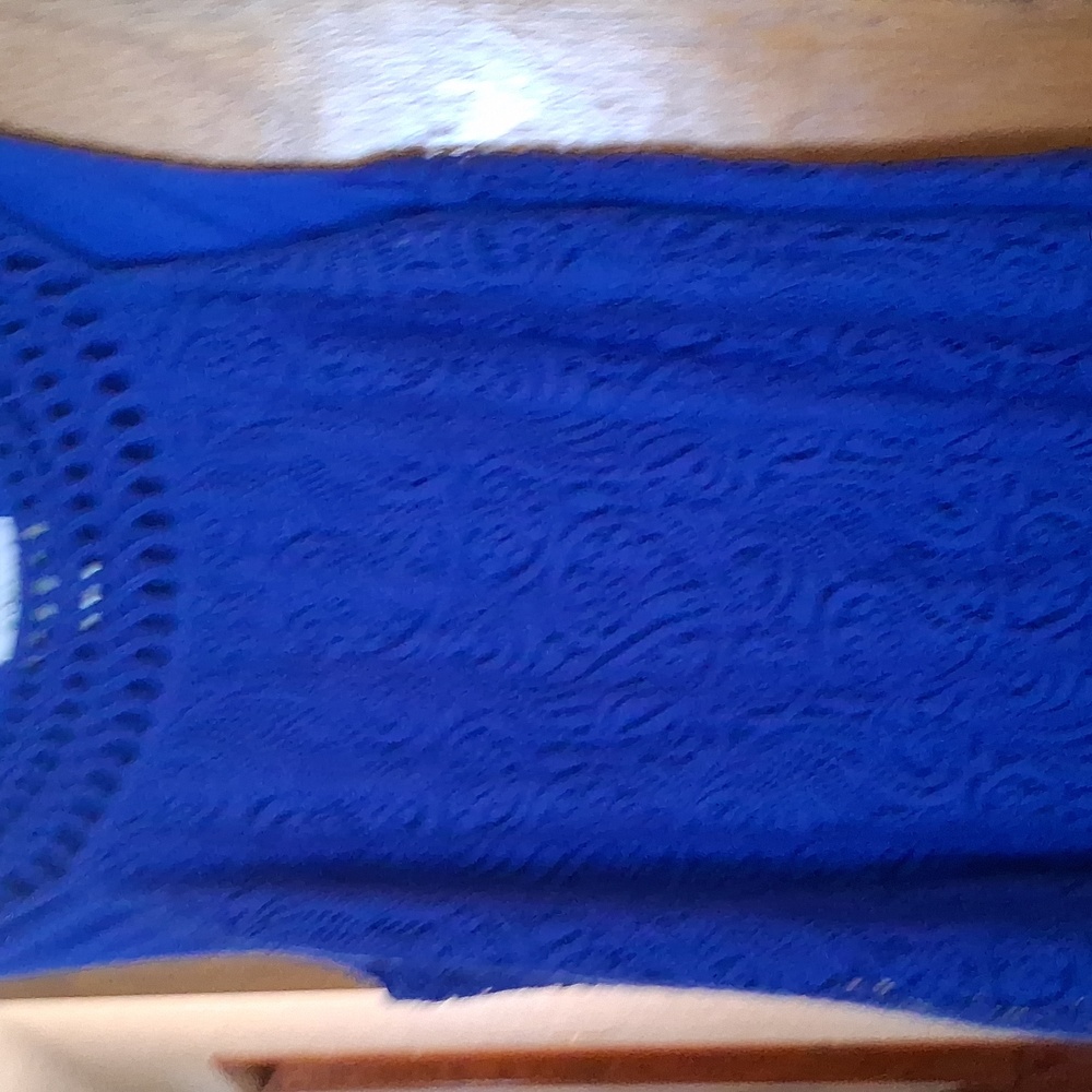 Vibrant Blue Sleeveless Dress